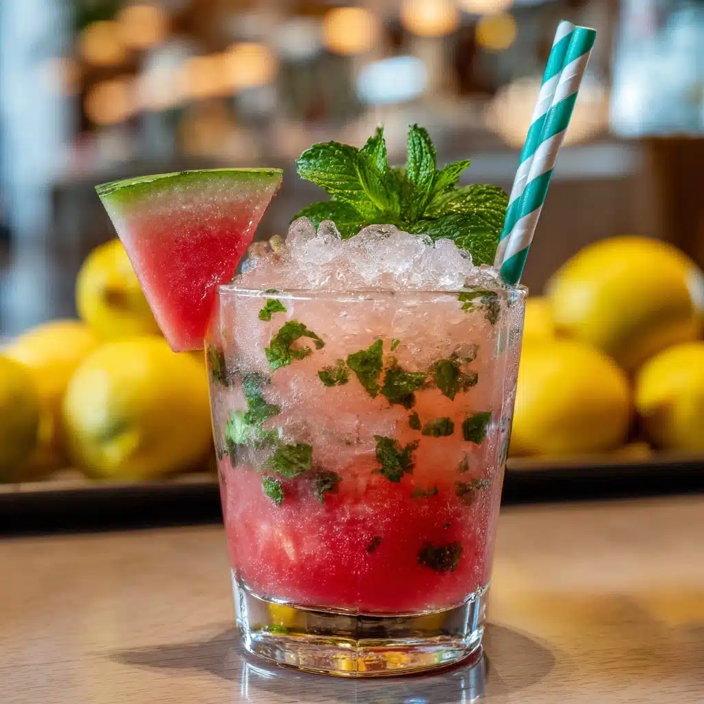 Watermelon Mint Lemonade Recipe - Recipe Image
