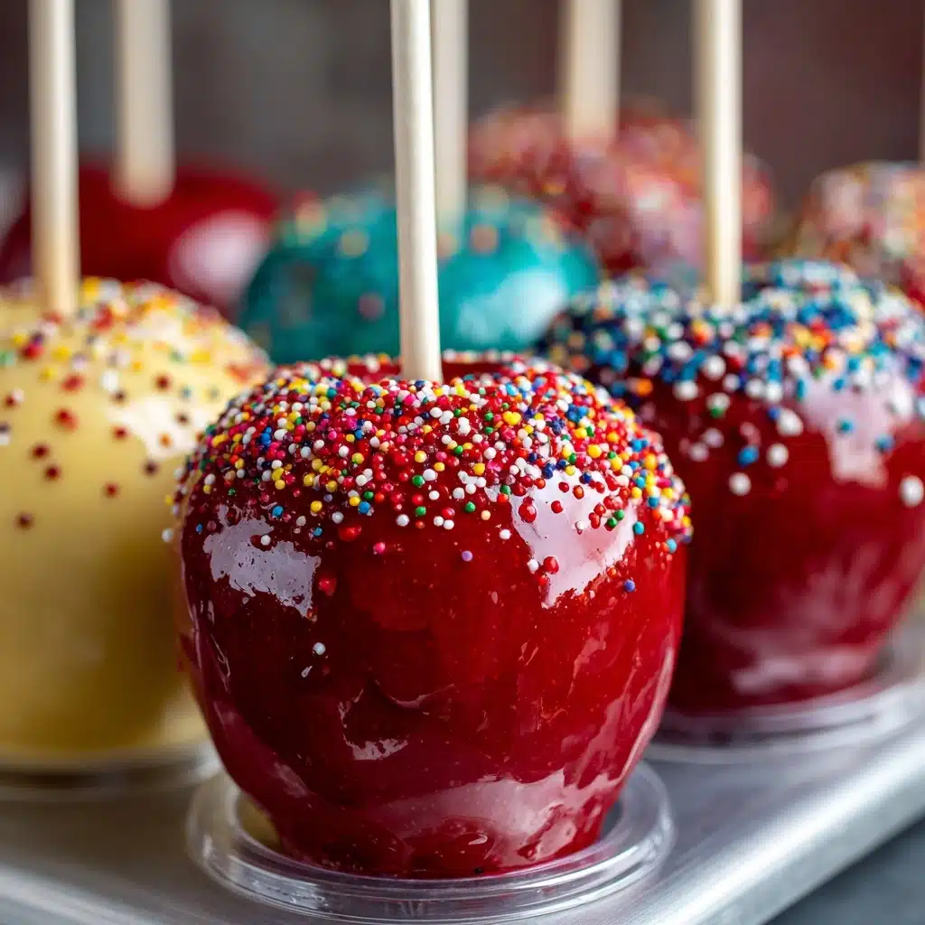 Jolly Rancher Candy Apples Recipe - Recipe Image