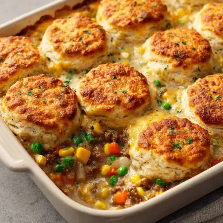 Chicken and Biscuit Casserole Recipe