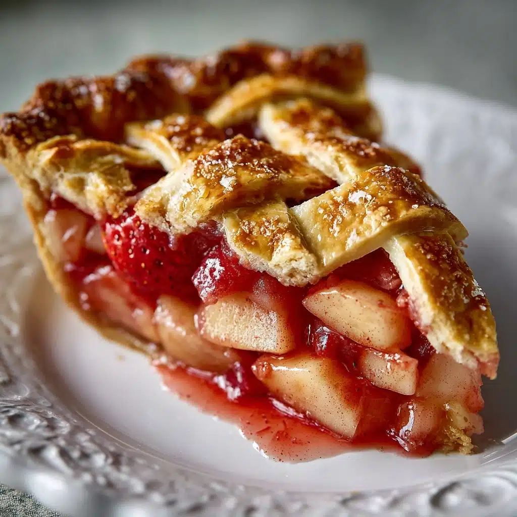 Strawberry Rhubarb Pie Recipe