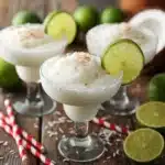 Coconut Lime Frozen Margaritas Recipe