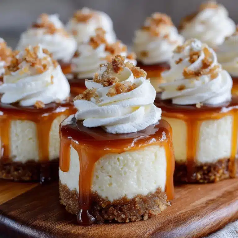 Mini Dulce de Leche Cheesecakes Recipe