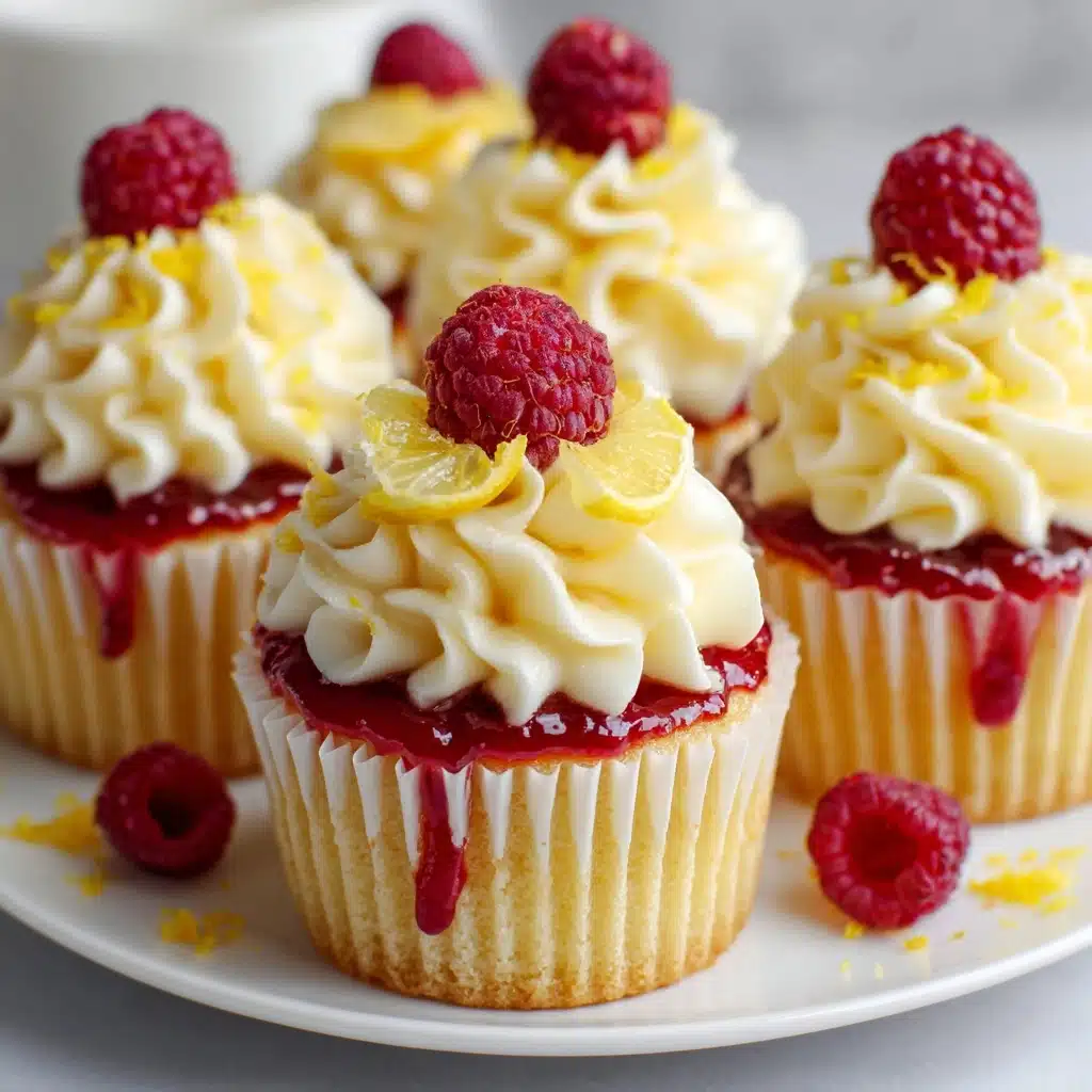 Raspberry Lemon Heaven Cupcakes Recipe