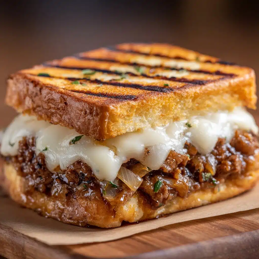 French Onion Beef Sloppy Joes Recipe - Recipe Image