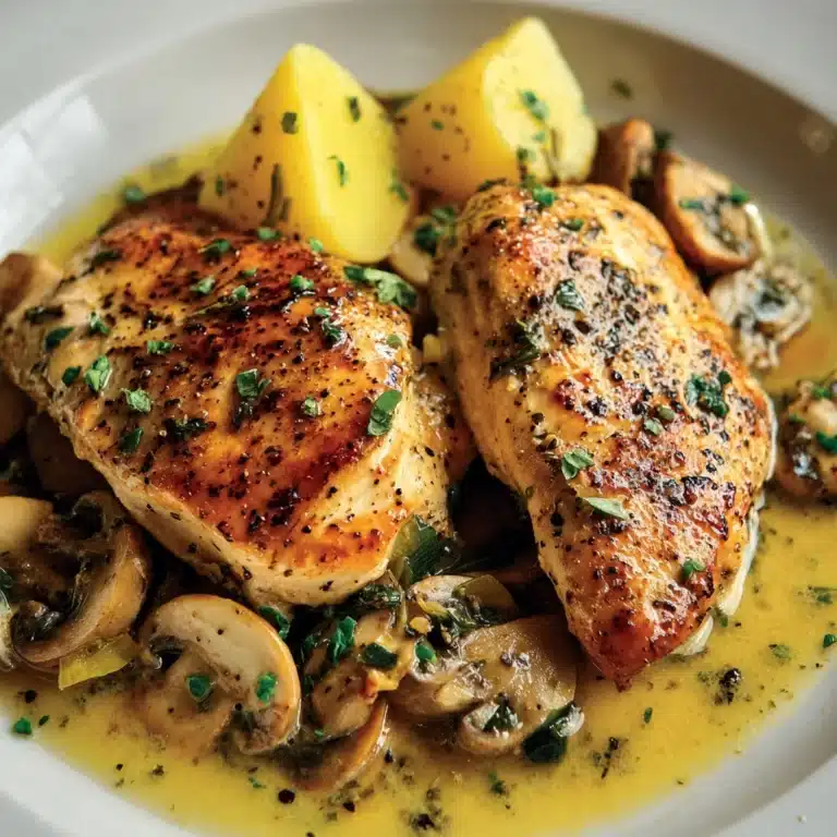 Chicken with Mushroom Sauce Recipe
