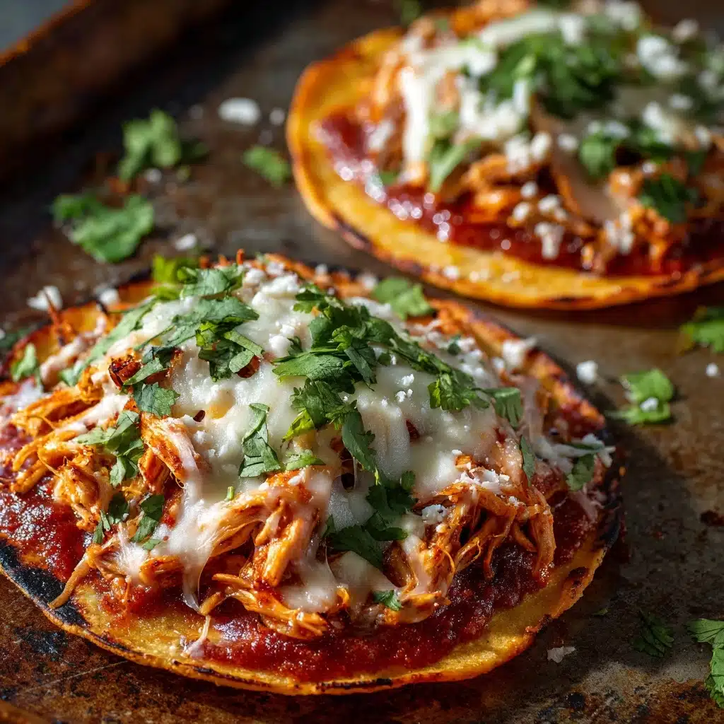 BBQ Chicken Tostadas Recipe