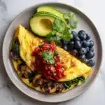 Vegan Mushroom Omelette Recipe