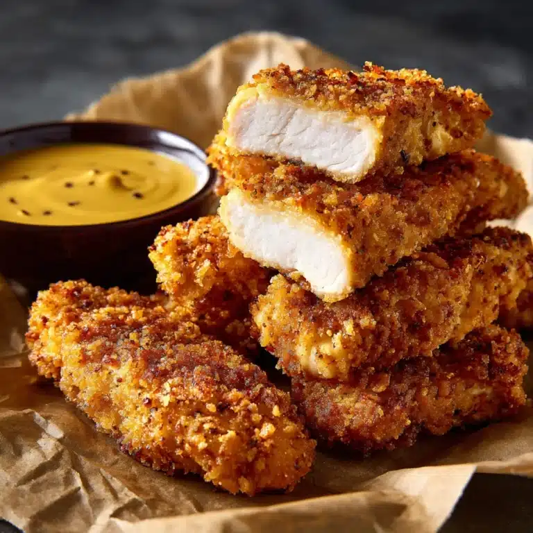 Mustard Chicken Tenders Recipe