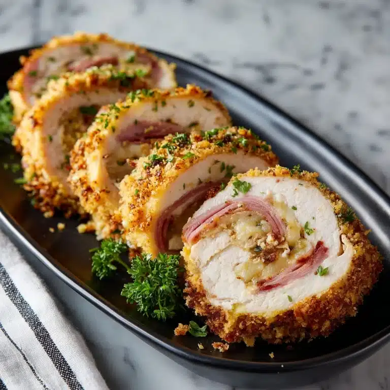 Chicken Cordon Bleu Meatloaf Recipe