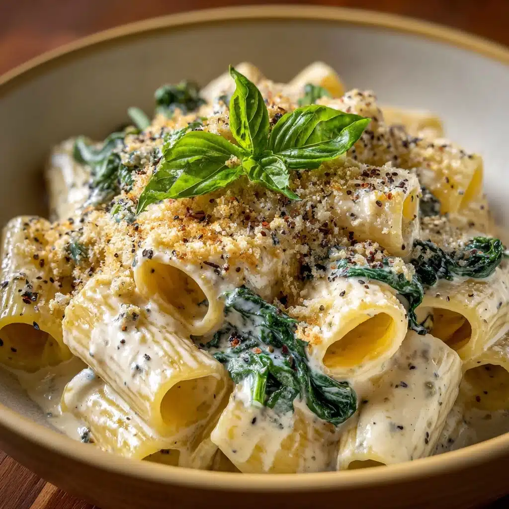 Lemon Ricotta Spinach Pasta Recipe - Recipe Image