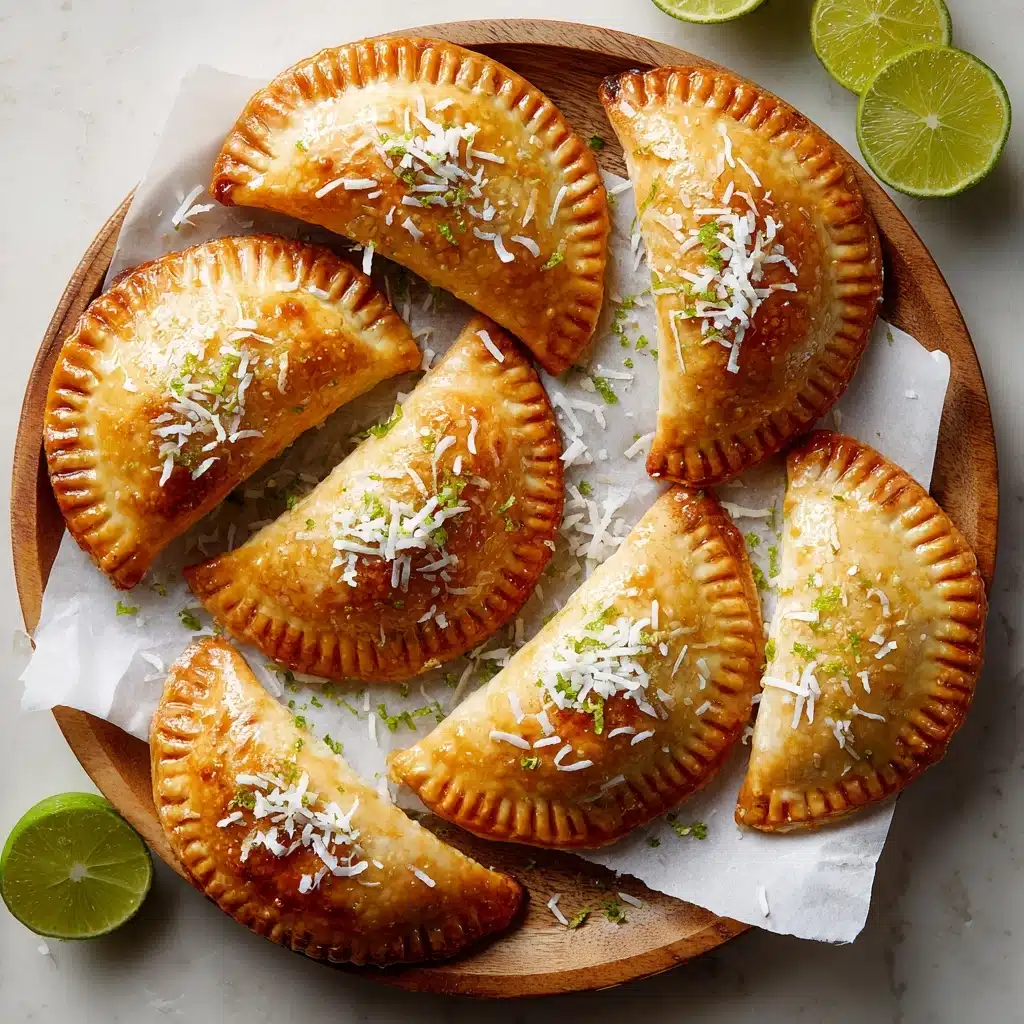 Pineapple Lime Coconut Hand Pies Recipe - Recipe Image