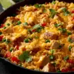 Cheesy Chicken and Rice Recipe