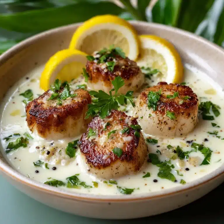 Baked Cod in Coconut Lemon Cream Sauce Recipe