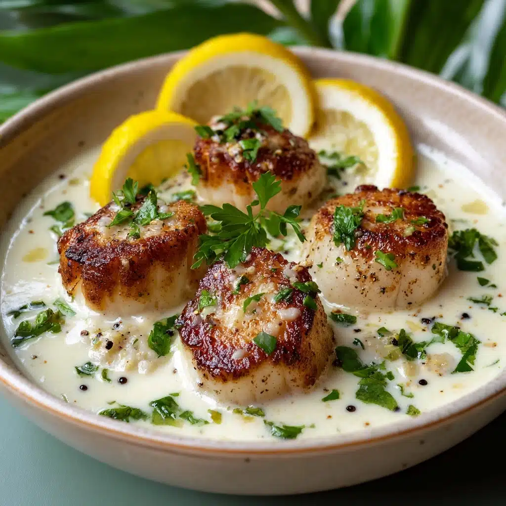 Baked Cod in Coconut Lemon Cream Sauce Recipe