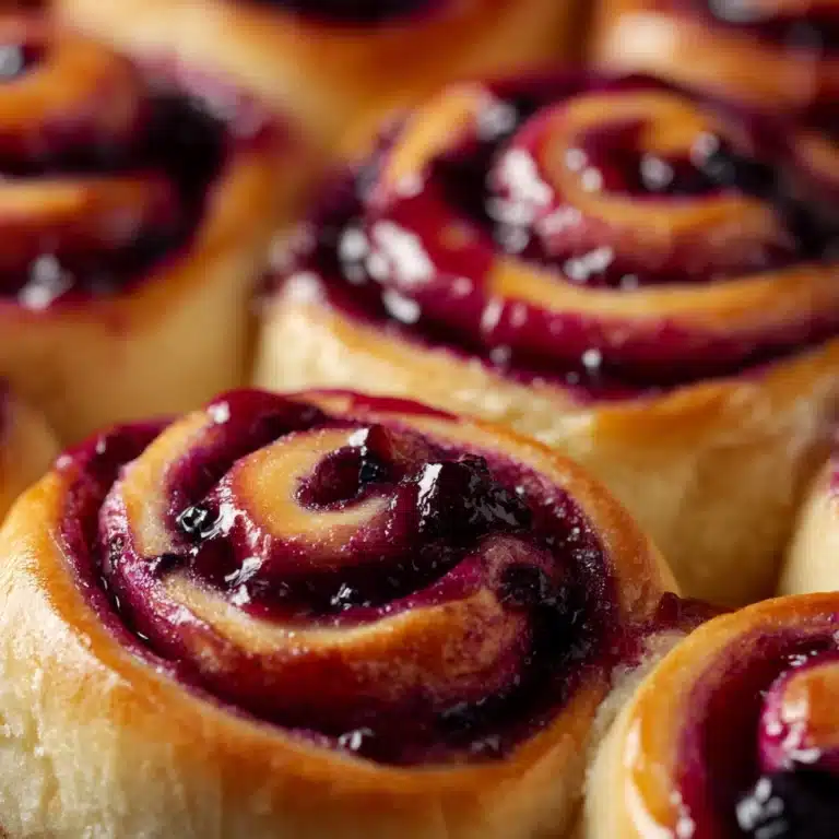 Blueberry Cheesecake Swirl Rolls Recipe