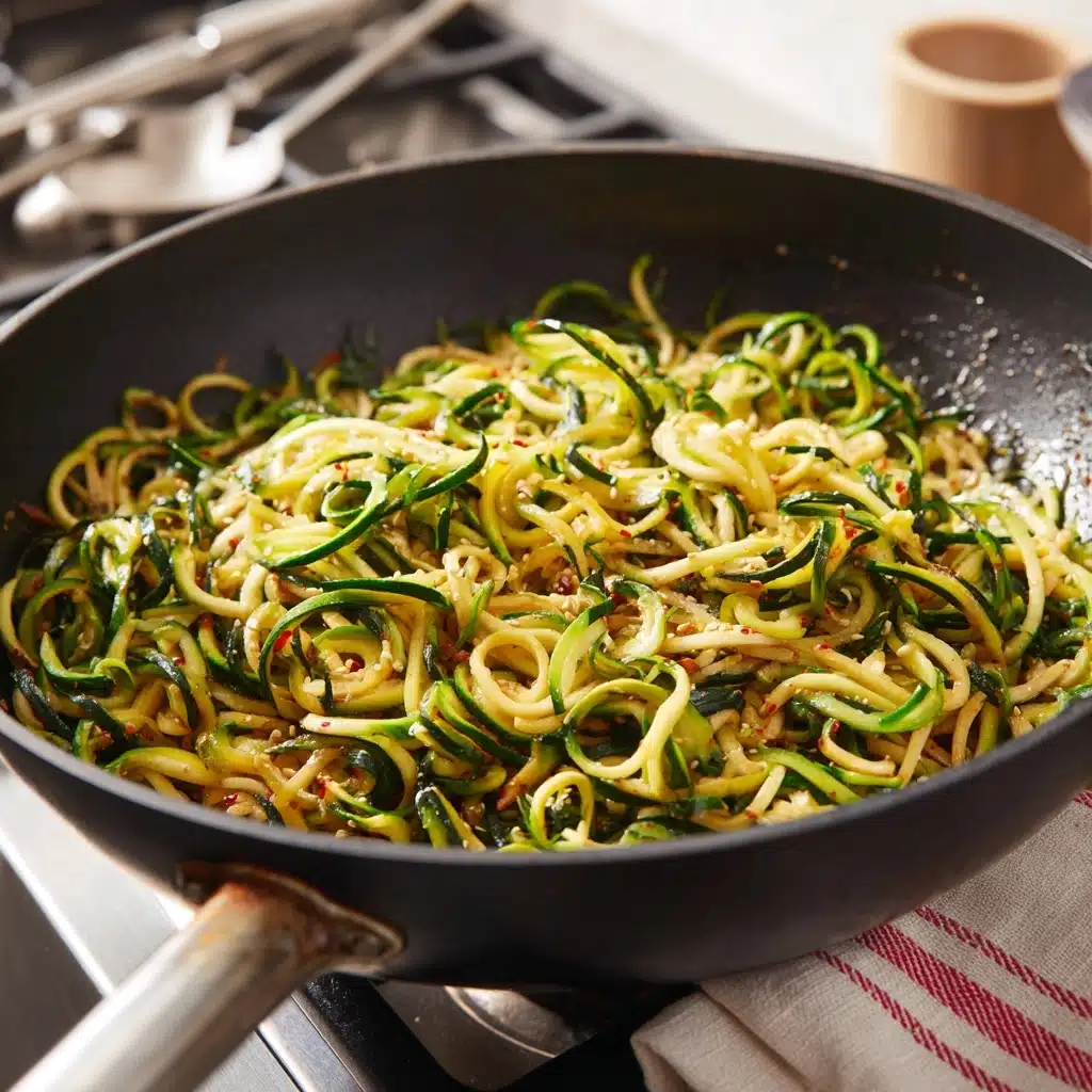Zucchini Noodle Stir Fry Recipe - Recipe Image