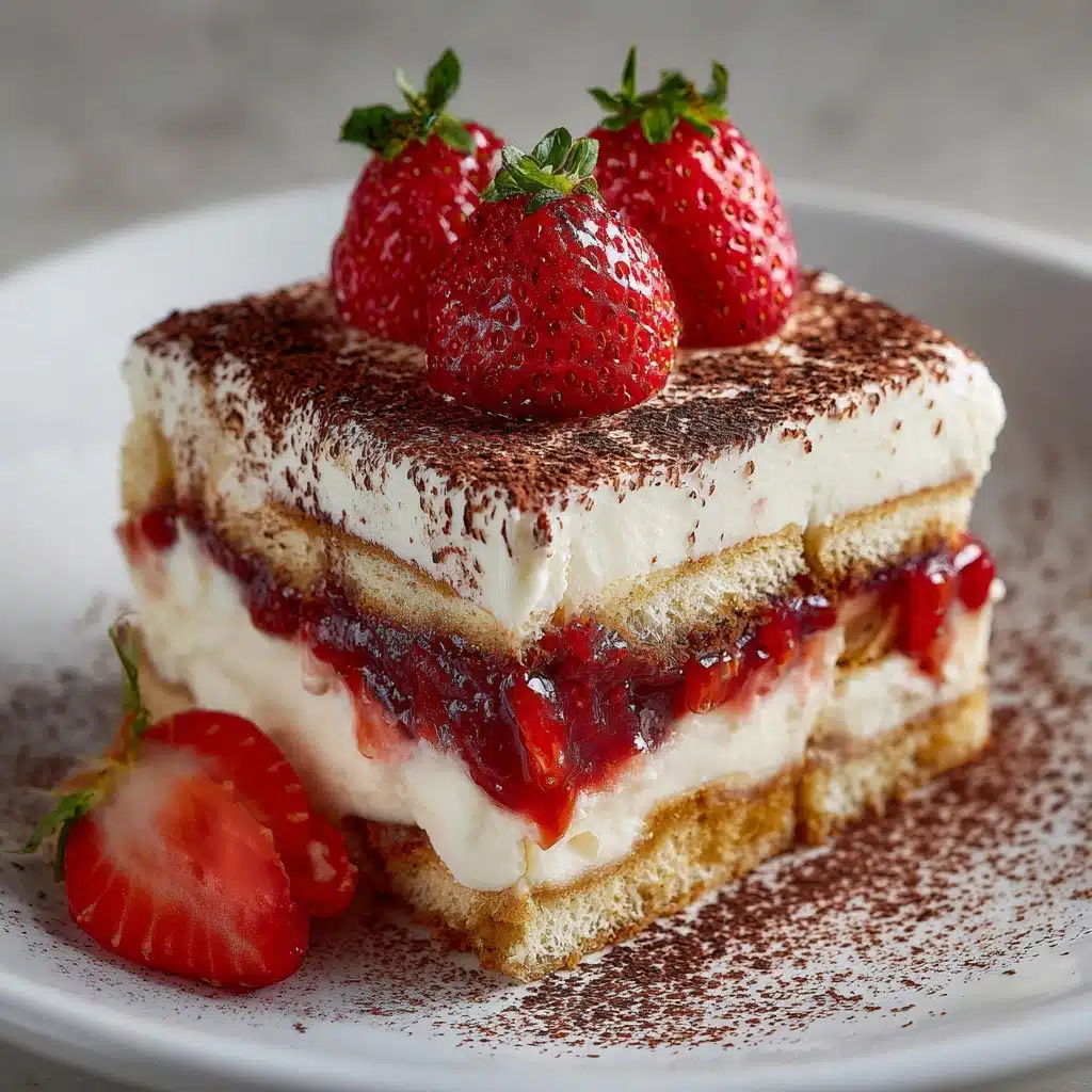 Strawberry Tiramisu Recipe - Recipe Image