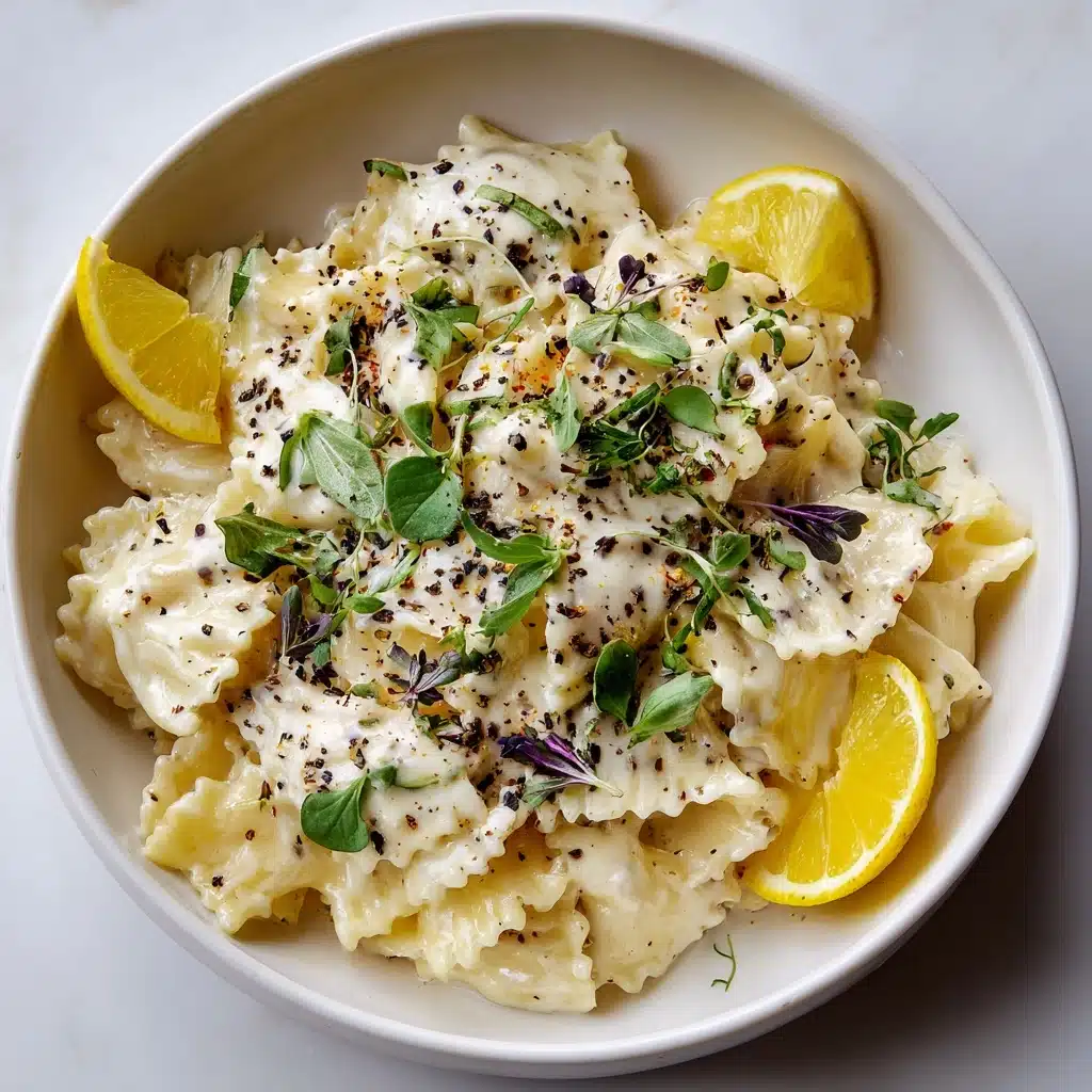Creamy Lemon Pasta Sauce Recipe - Recipe Image