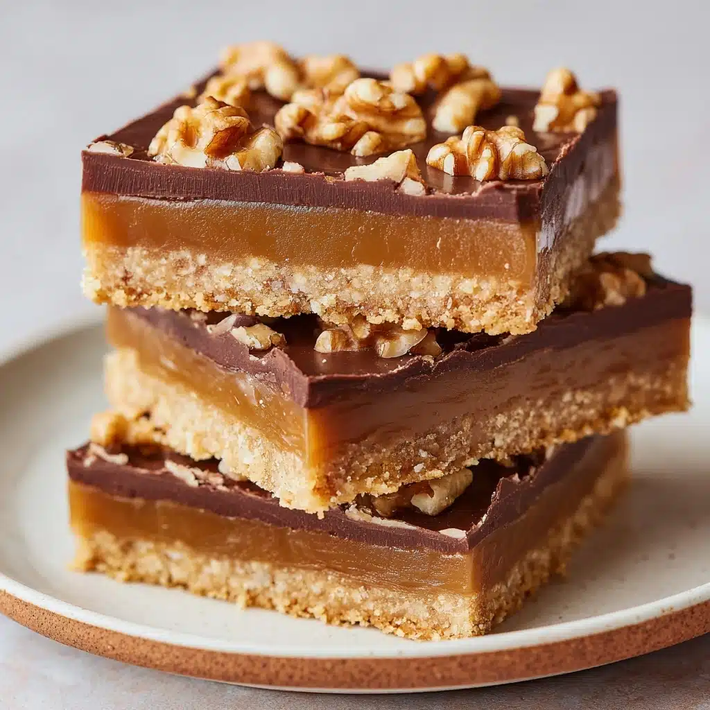 Easy Turtle Bars Recipe - Recipe Image