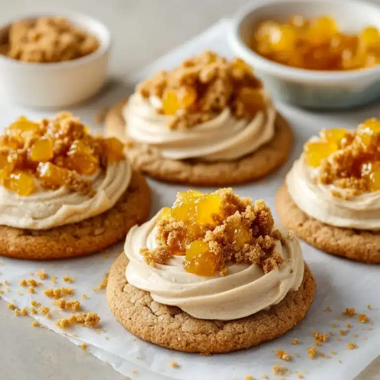 Peach Cobbler Cookies Recipe