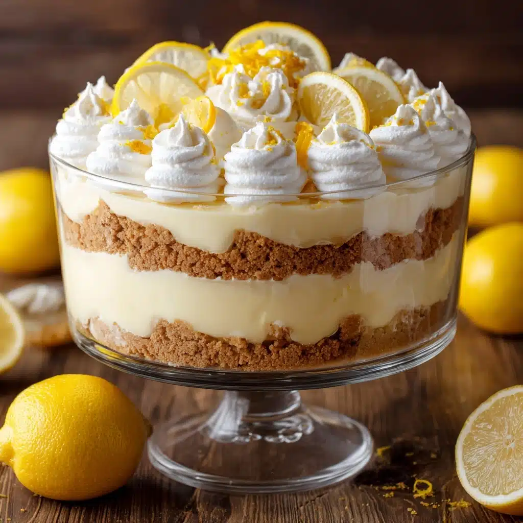 Outrageous Lemon Lovers Trifle Recipe