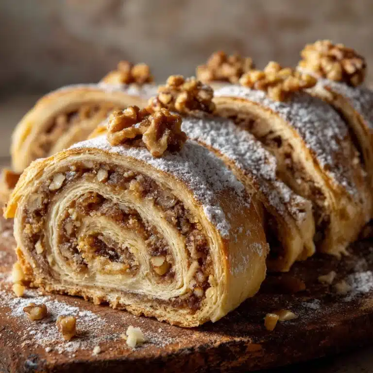 Italian Nut Roll Cookie Recipe