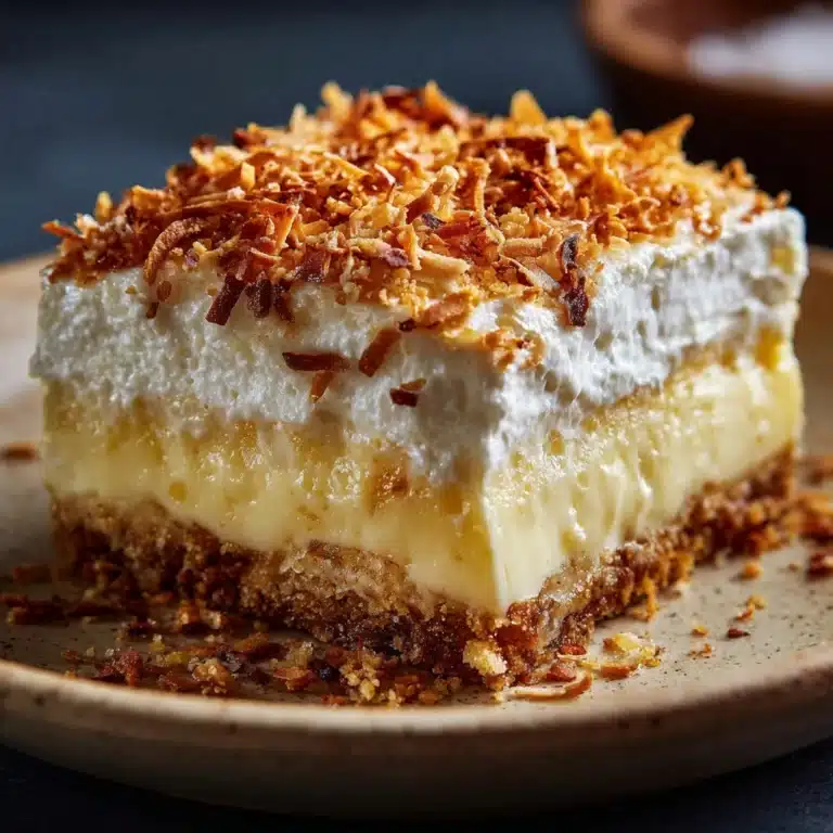 Island Dream Coconut Cream Bars Recipe