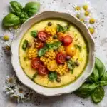 Summer Sweet Corn Gazpacho Recipe