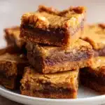 Vegan Cinnamon Chickpea Blondies Recipe
