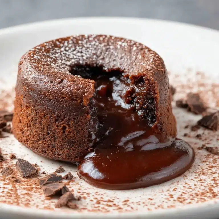 Easy Chocolate Lava Cake Recipe