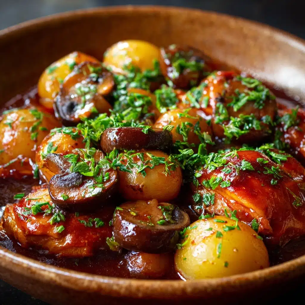 Cozy Warm Mushroom Stew Recipe - Recipe Image