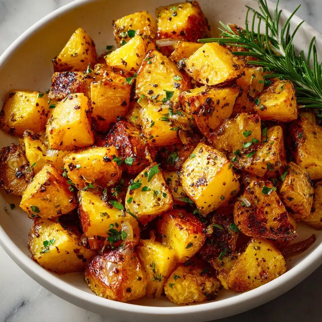 Pan-Fried Potatoes and Onions Hash Recipe - Recipe Image