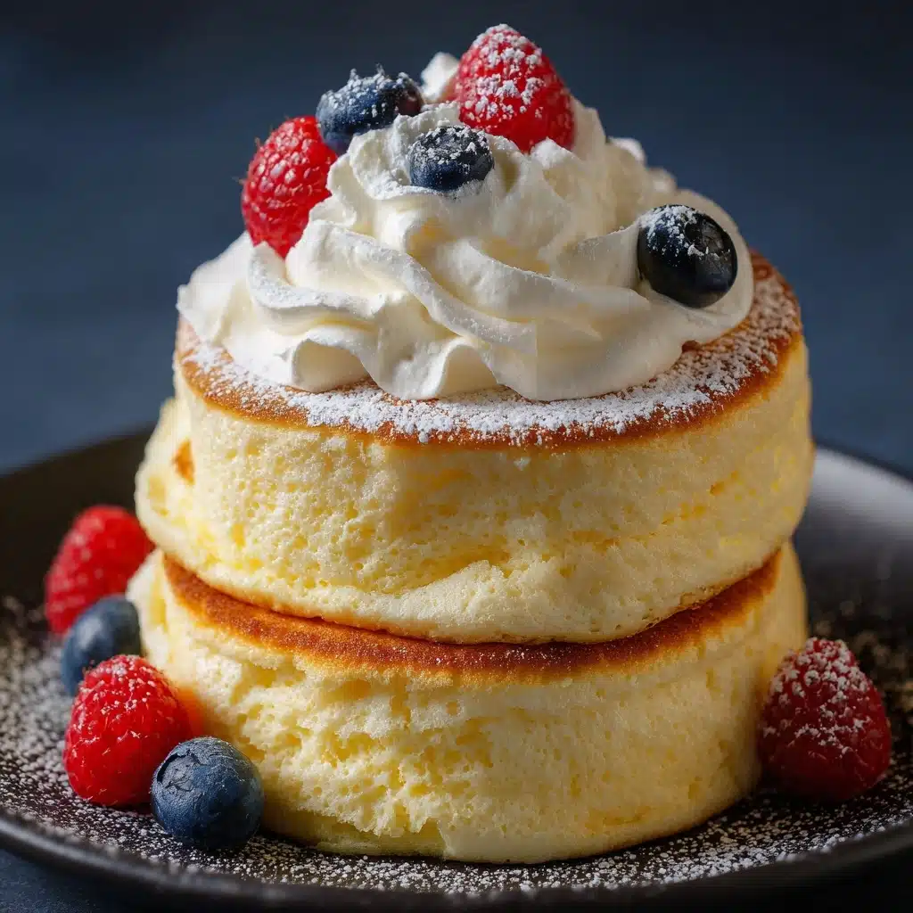 Fluffy Japanese Soufflé Pancakes Recipe - Recipe Image