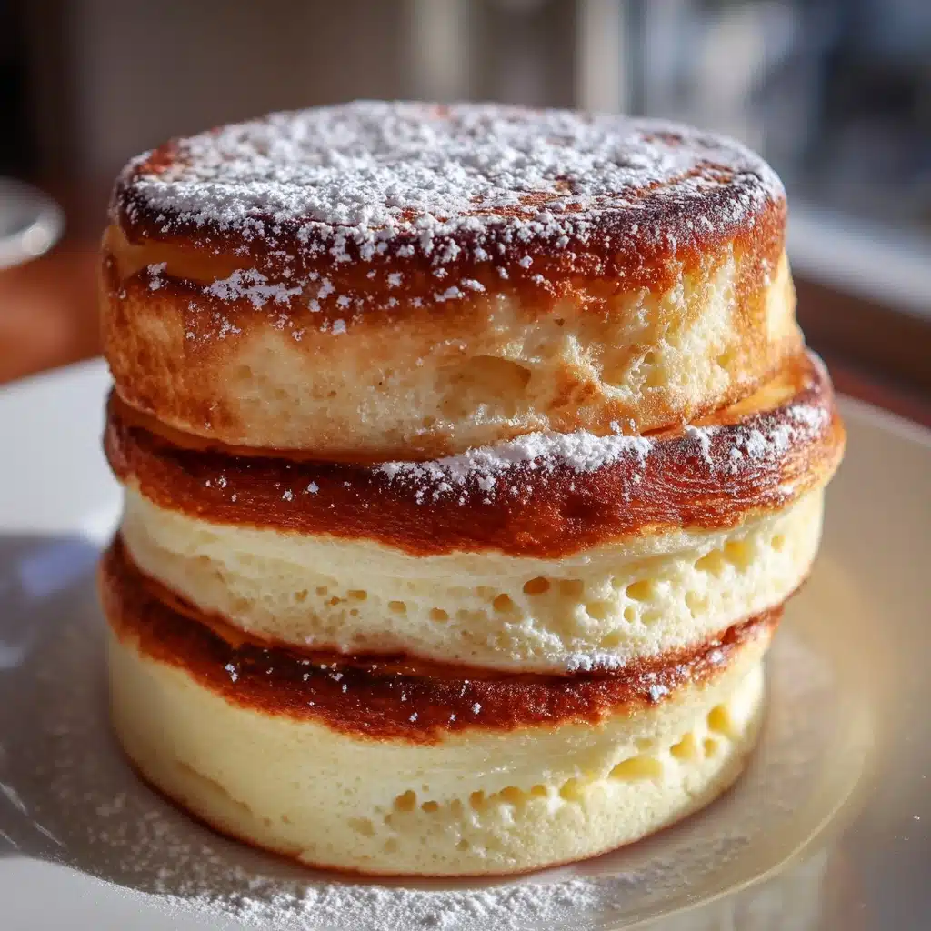 Fluffy Japanese Soufflé Pancakes Recipe - Recipe Image