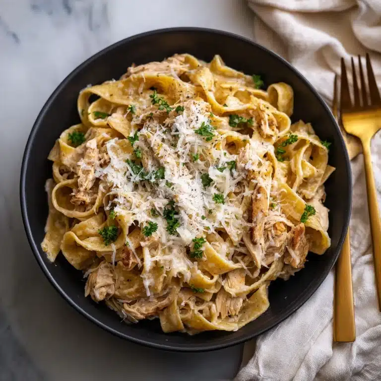 Slow Cooker Garlic Parmesan Chicken Recipe