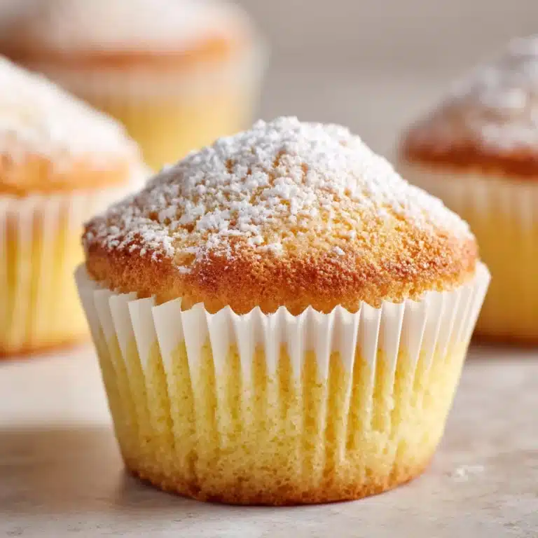 Japanese Castella Cupcakes Recipe