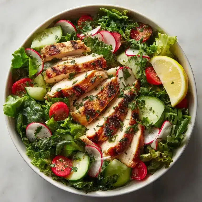 Lemon Herb Chicken Salad Recipe
