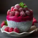 Raspberry Chia Dessert Recipe