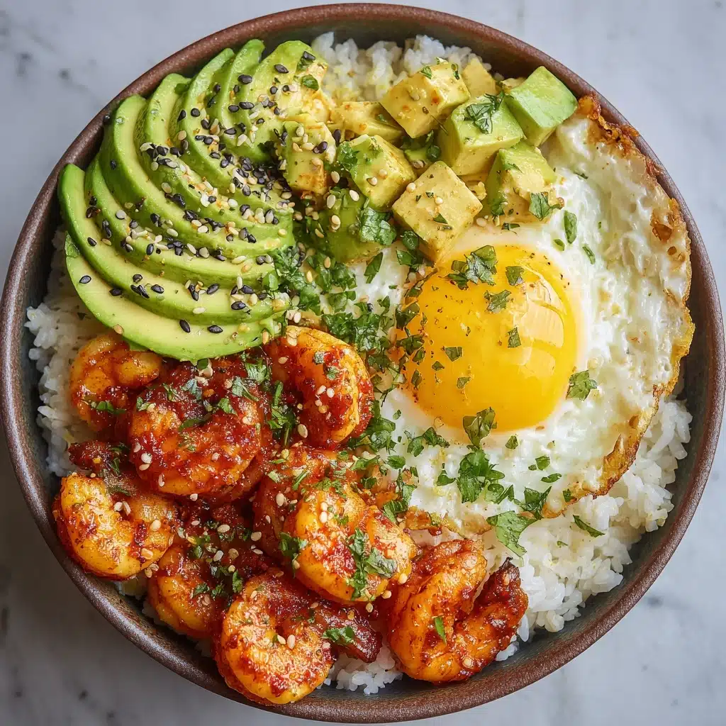 Spicy Shrimp and Cauliflower Rice Bowl Recipe - Recipe Image