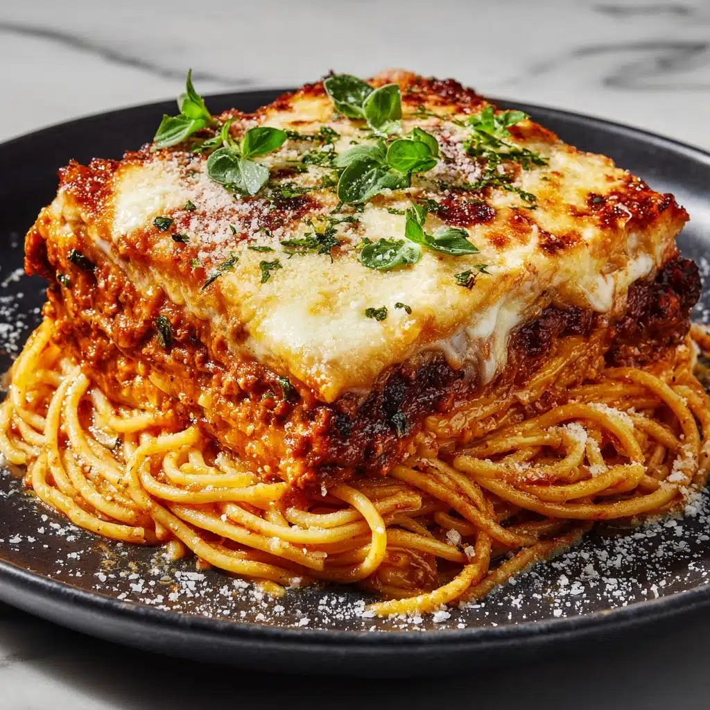 Cream Cheese Spaghetti Casserole Recipe - Recipe Image