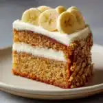 Banana Bread Cake with Cream Cheese Frosting Recipe