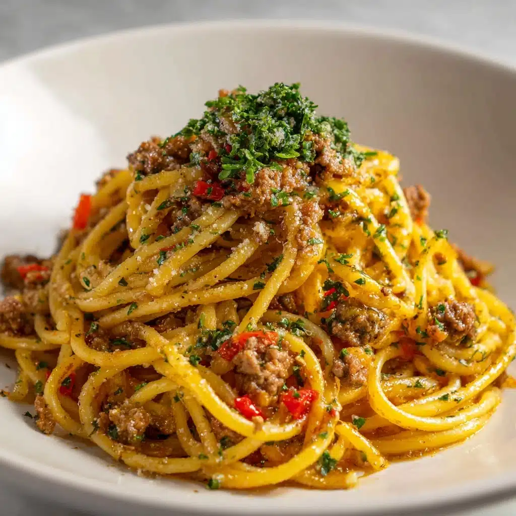 Spaghetti with Tuna and Capers Recipe - Recipe Image