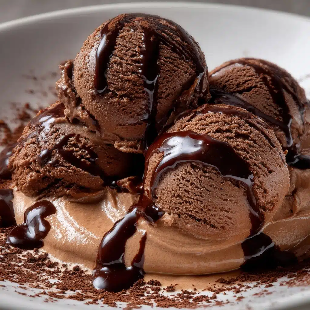 Homemade Chocolate Ice Cream Recipe - Recipe Image