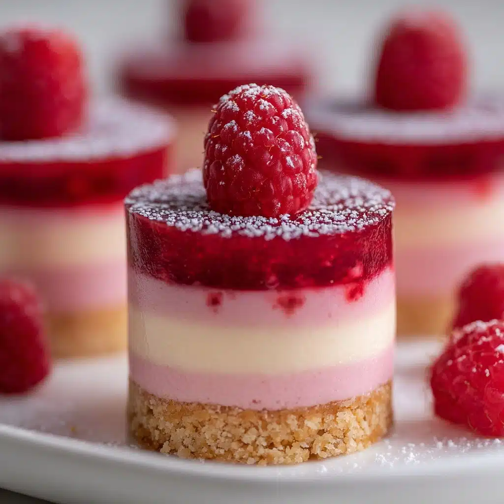 No-Bake Raspberry Cheesecake Cups Recipe - Recipe Image