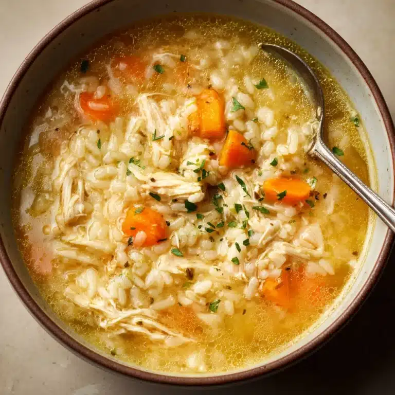 Chicken Rice Soup Recipe