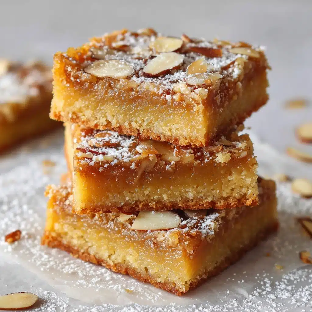 Almond Croissant Blondies Recipe - Recipe Image