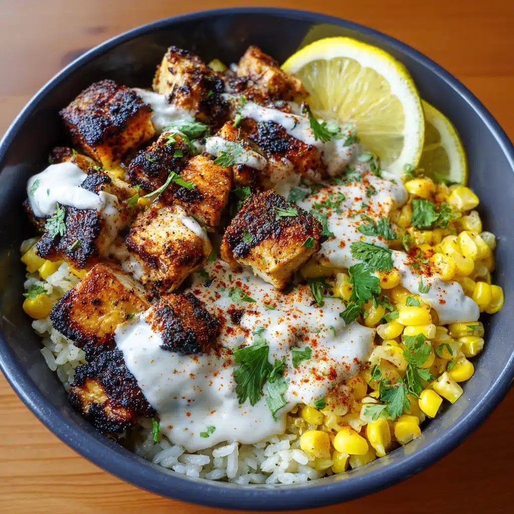Street Corn Chicken Rice Bowl Recipe - Recipe Image