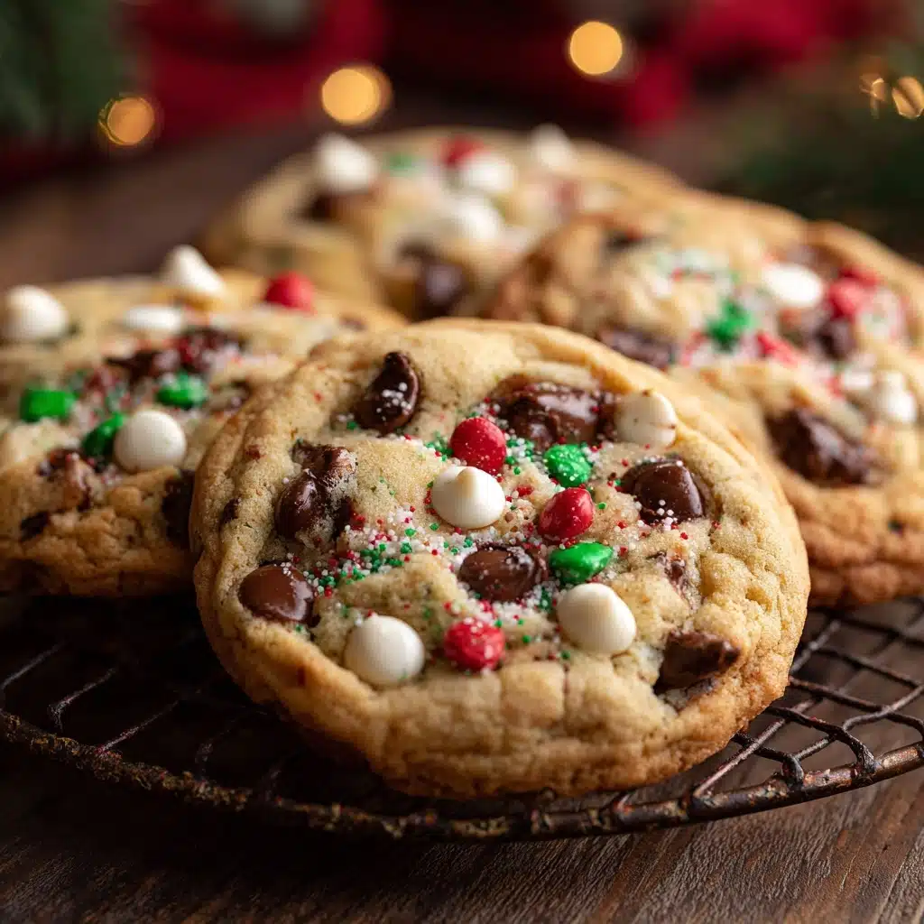 Festive Chocolate Chip Cookies for a Merry Christmas Recipe