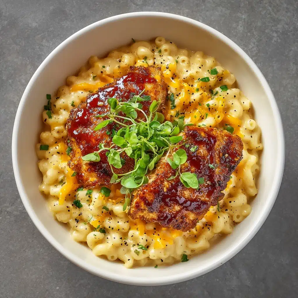 Honey Pepper Chicken Mac and Cheese Recipe