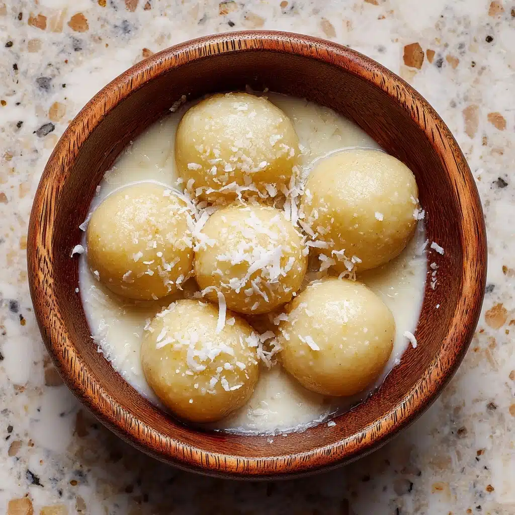 Easy Coconut Condensed Milk Balls Recipe - Recipe Image